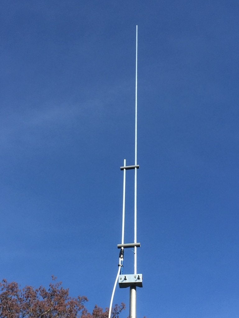 Fm antenne J-stick met 15 meter coax +stekker 87.5 -108 MHz, Telecommunicatie, Antennes en Masten, Ophalen, Nieuw, Antenne