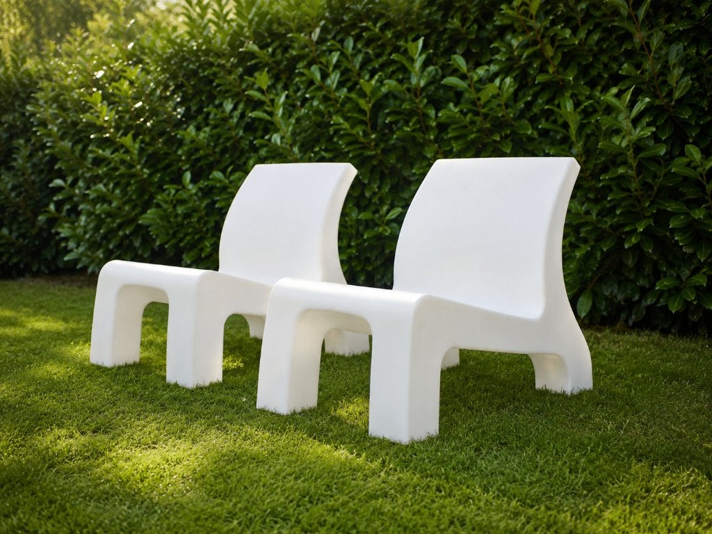 2x Gispen Rhino Chair - Richard Hutten - Dutch Design, Ophalen, Kunststof, Twee, Wit