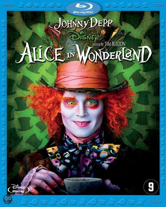 Alice in Wonderland (2010) Blu-ray - Tim Burton, Engels, Nederlands, Film, Ophalen of Verzenden