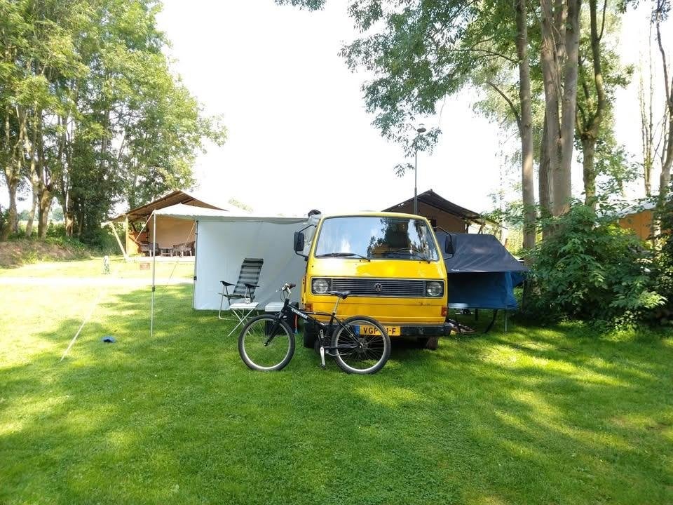 Volkswagen T3 pickup, Auto's, Volkswagen, Geel, Particulier, Transporter, 2000 cc