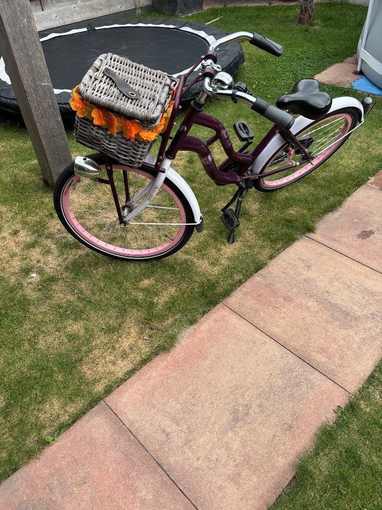Meisjesfiets 20 inch, Fietsen en Brommers, Fietsen | Meisjes, Ophalen, Gebruikt, Terugtraprem, 20 inch
