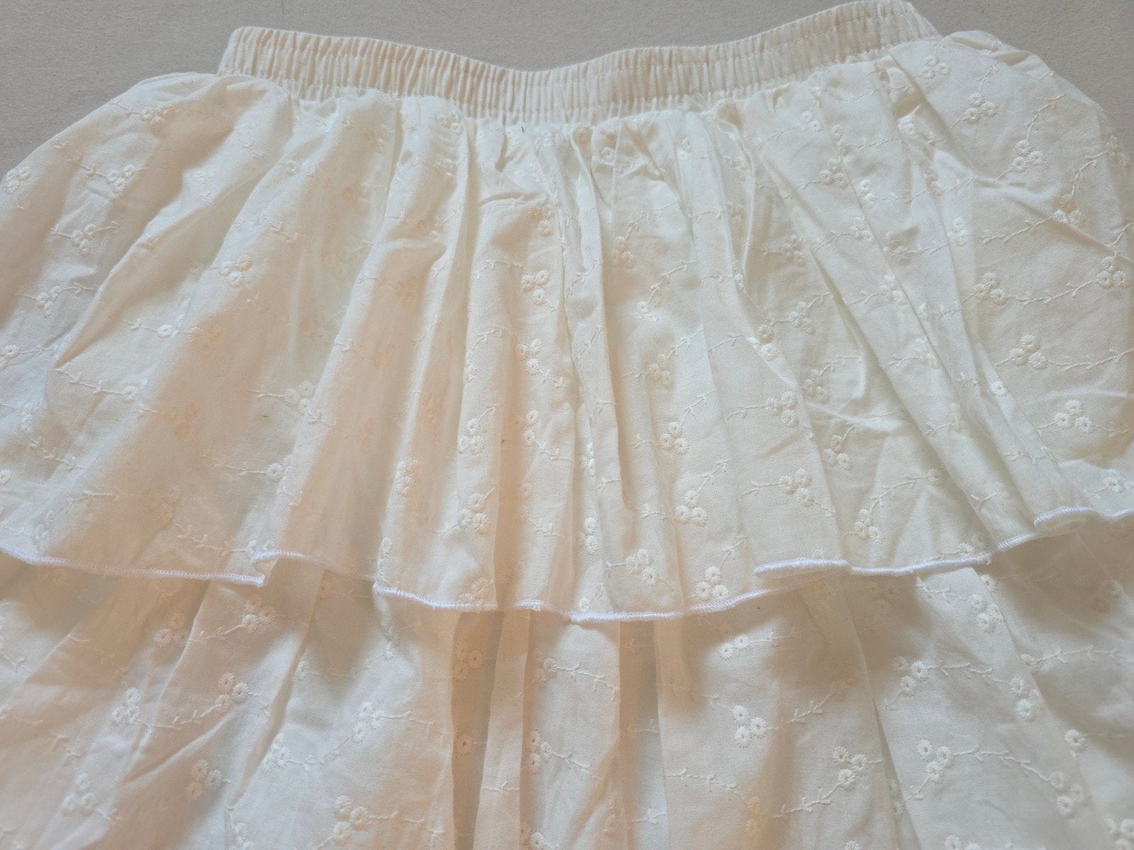 Nieuw wit rokje met kaartje voor meisjes - WE, Kinderen en Baby's, Kinderkleding | Maat 164, WE, Meisje, Nieuw, Ophalen of Verzenden