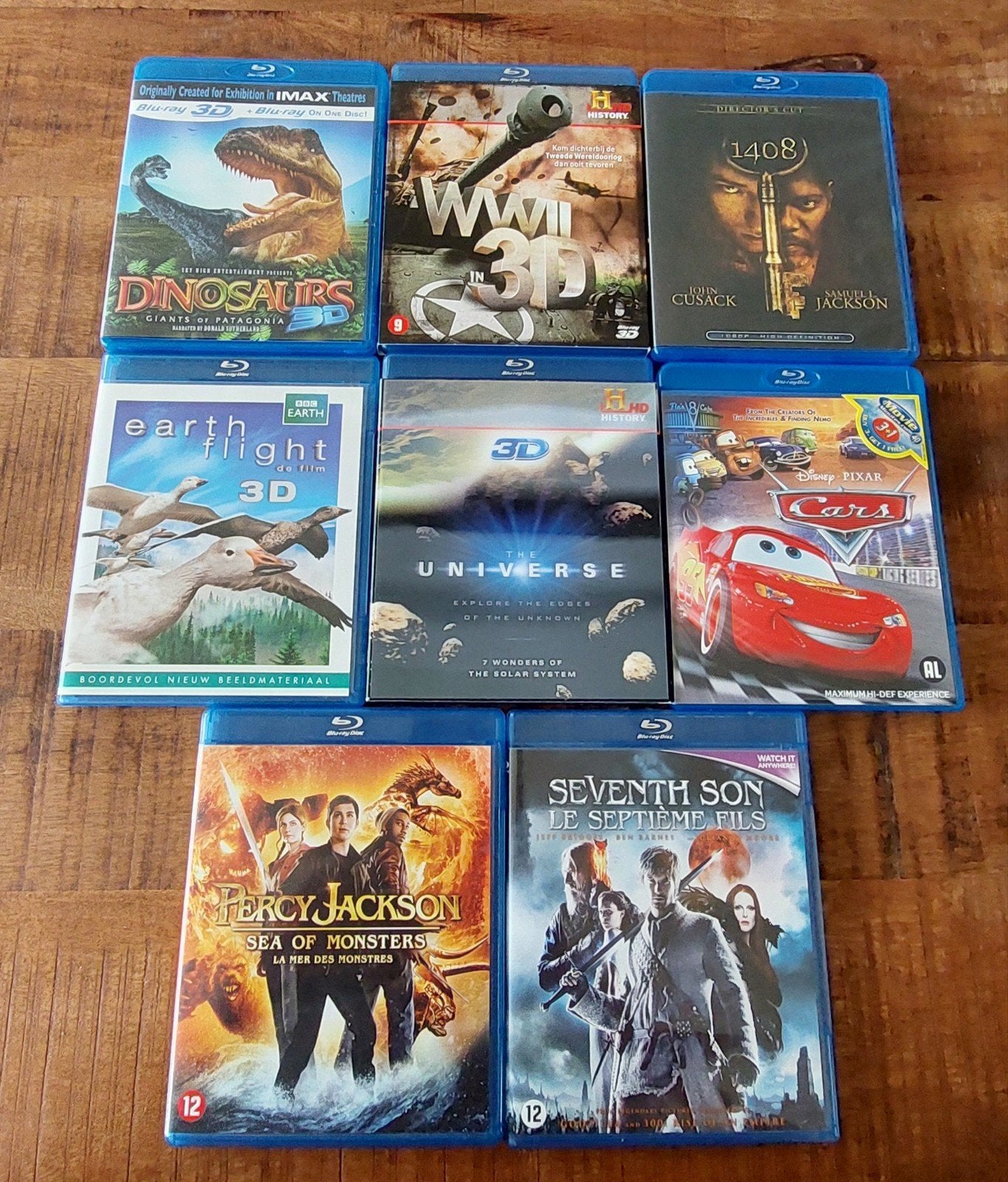 Diverse Blu-ray "3D" Films, Cd's en Dvd's, Blu-ray, Nederlands, Film, Actie, Ophalen of Verzenden
