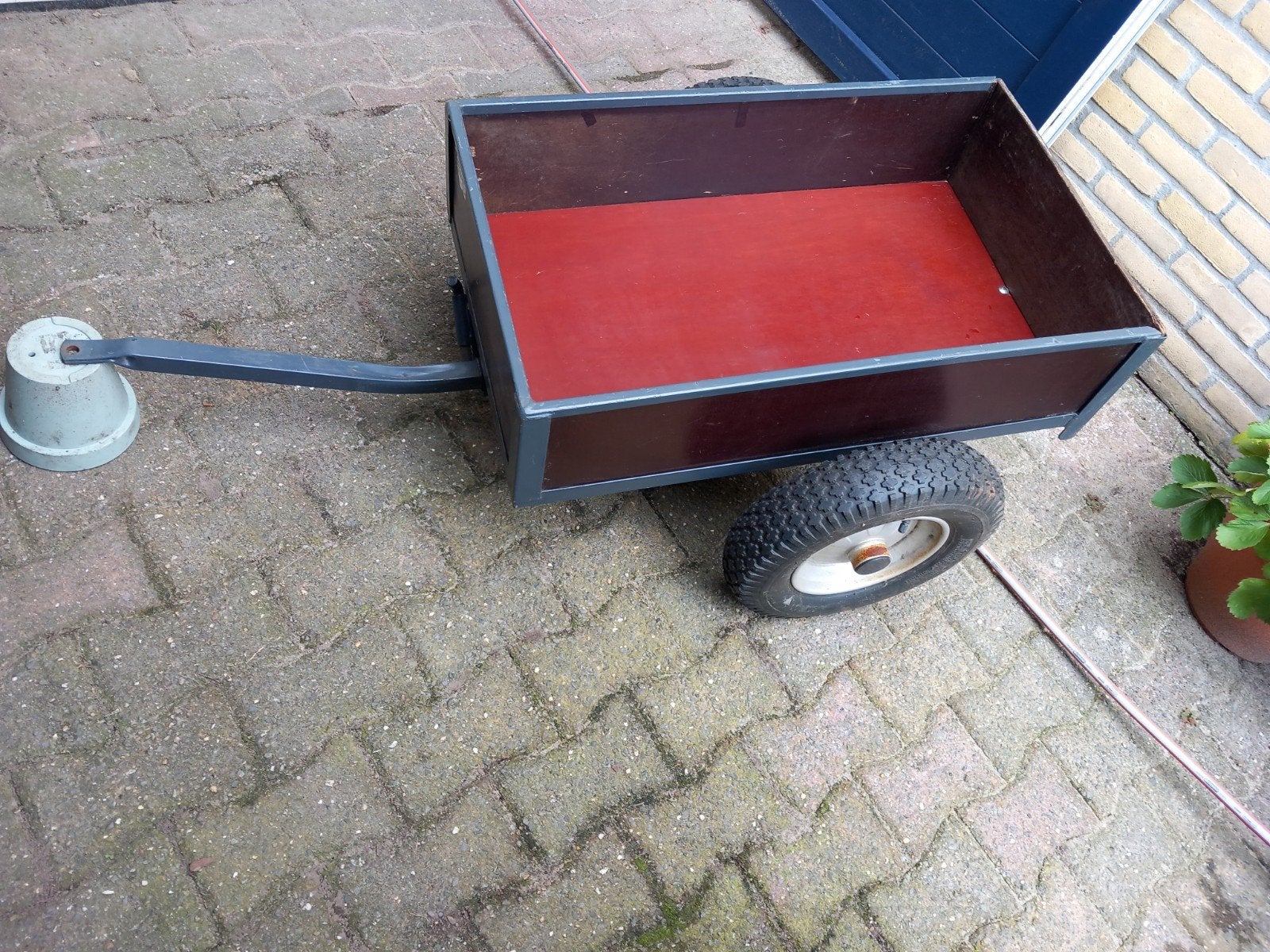 Berg skelter aanhanger