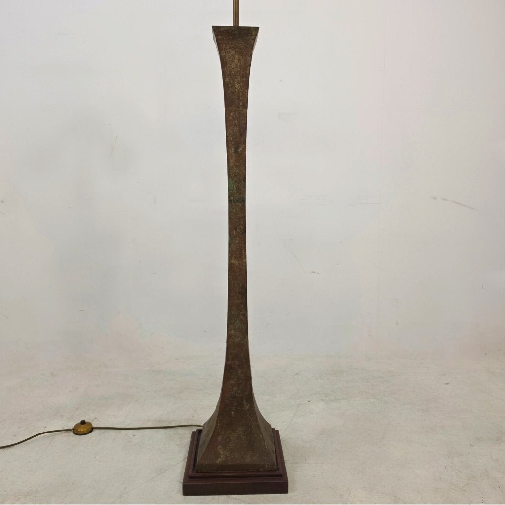 Brutalist Vloerlamp Stewart Ross James voor Hansen 60's USA, Ophalen, E27 (groot), Metaal, 150 tot 200 cm