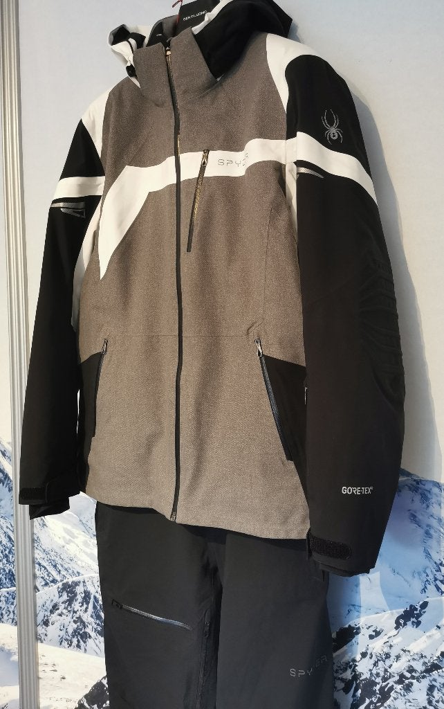 Spyder Skipak, Titan/Dare,  XL/54, Grijs/zwart/wit, Gore-Tex, Maat 56/58 (XL), Ophalen of Verzenden, Zo goed als nieuw, Spyder