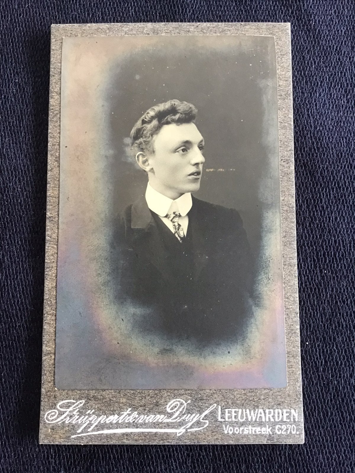 CDV, Jongeman, STRÜPPERT & VAN DUYL, LEEUWARDEN, Verzenden, Voor 1940, Gebruikt, Foto