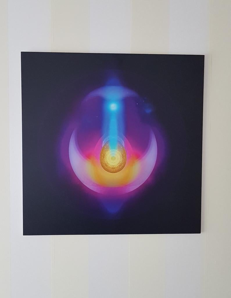 Print op Forex. Zielssymbool Zelfliefde. Hadewijch Gerlof, Meerkleurig, Ophalen of Verzenden, Zo goed als nieuw, Wandbord of Wandpaneel