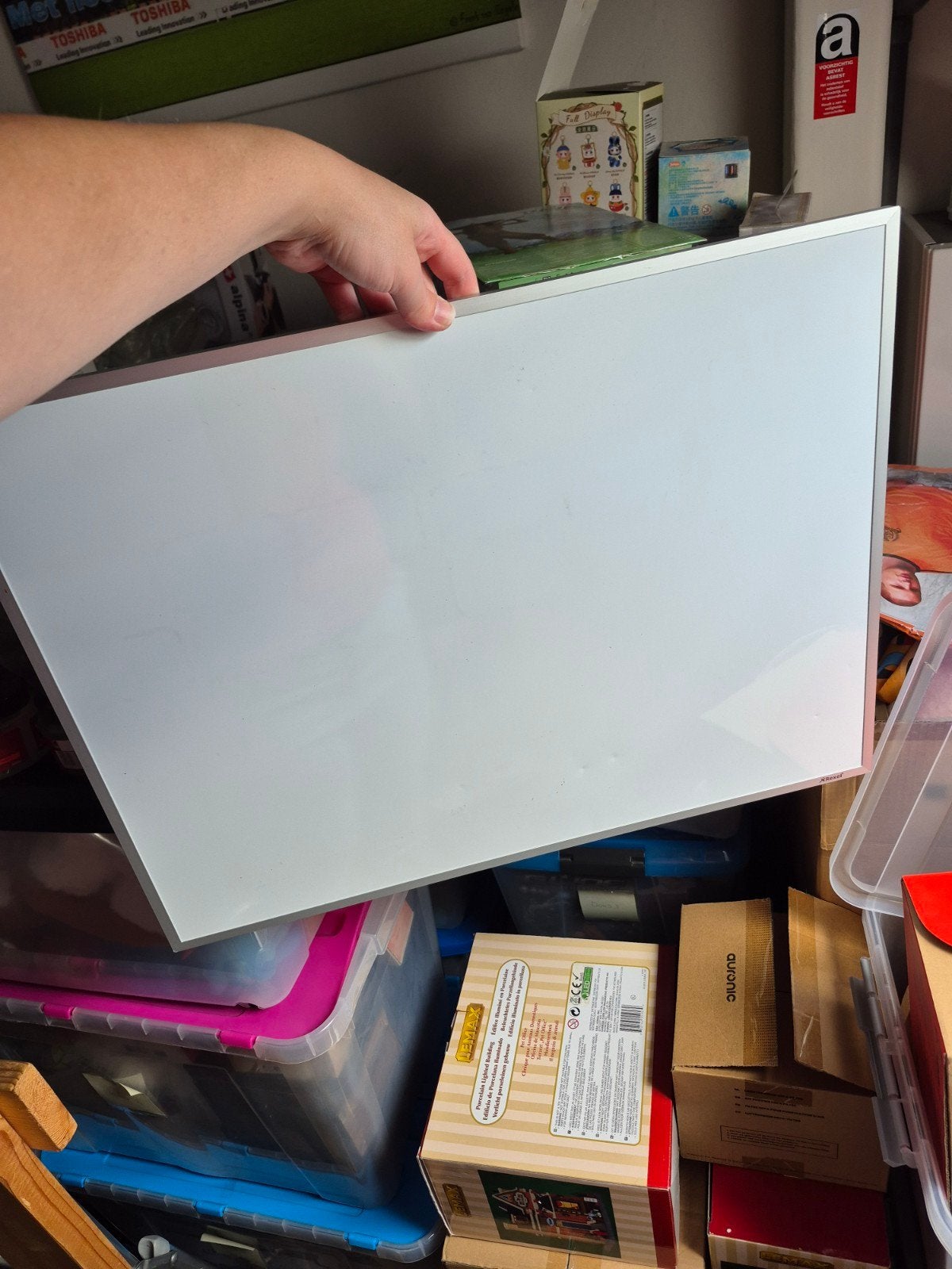 magneetbord 58 x 44 magneet bord memo bord whiteboard, Ophalen