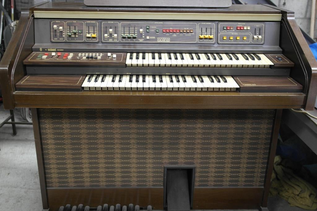 Muziekorgel, Ophalen, Gebruikt, 2 klavieren, Orgel