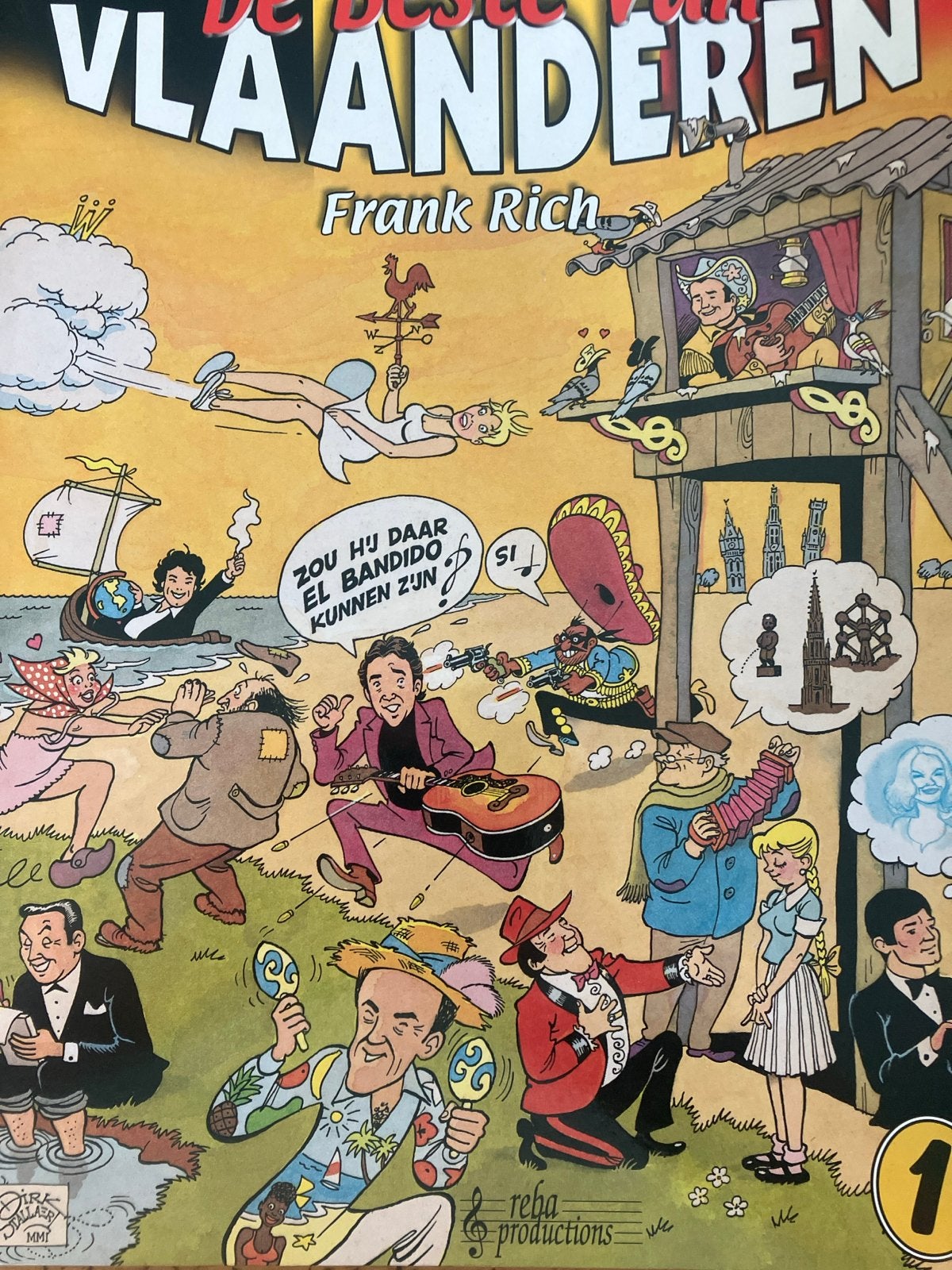 Frank Rich - De Beste van Vlaanderen CD, Ophalen of Verzenden, Gebruikt