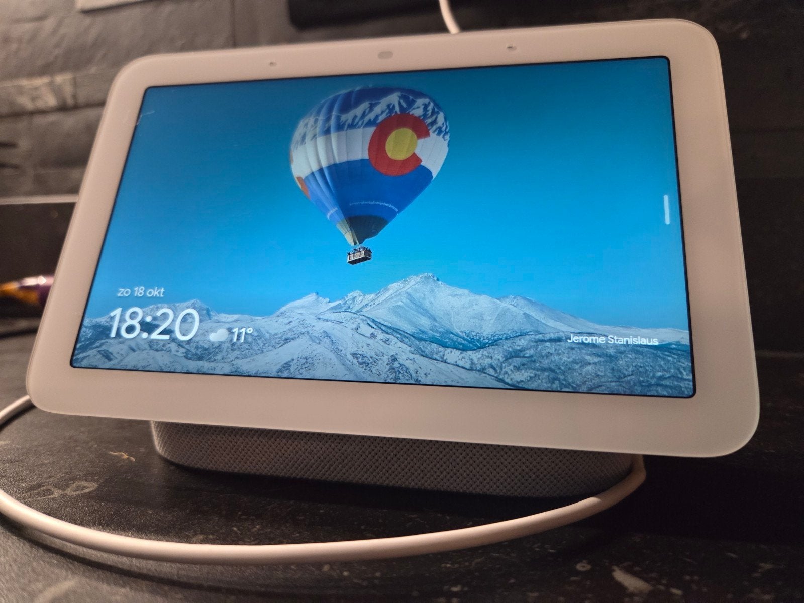Google Nest Hub 2e Generatie - Smart Display, Ophalen of Verzenden, Zo goed als nieuw