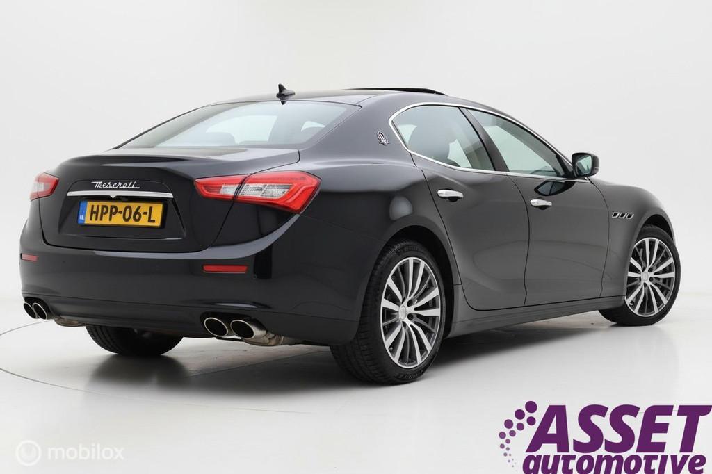 Maserati Ghibli 3.0 S 411 pk Q4 aut | schuifdak | memory, Auto's, Maserati, Automaat, Euro 5, Gebruikt, Vierwielaandrijving