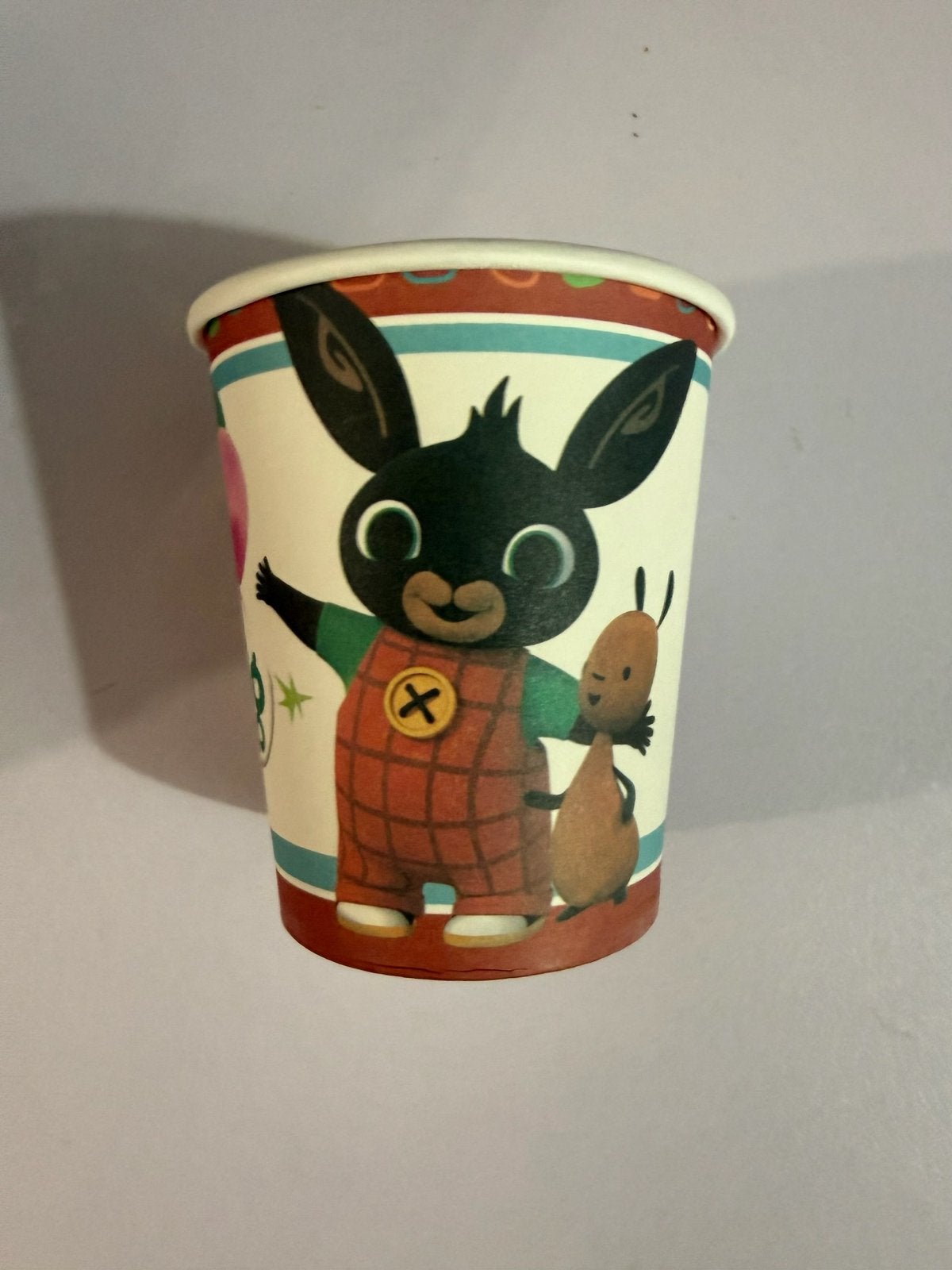 Bing het konijn taartbordjes en bekers 10 stuks, Ophalen of Verzenden, Nieuw, Versiering, Verjaardag
