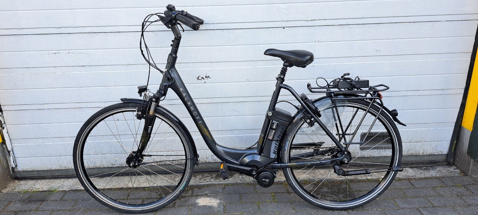 Nette Kalkhoff Talsman 7600km 540wh accu Elektrisch fiets, Versnellingen, 56 cm of meer, Zo goed als nieuw, Schijfrem