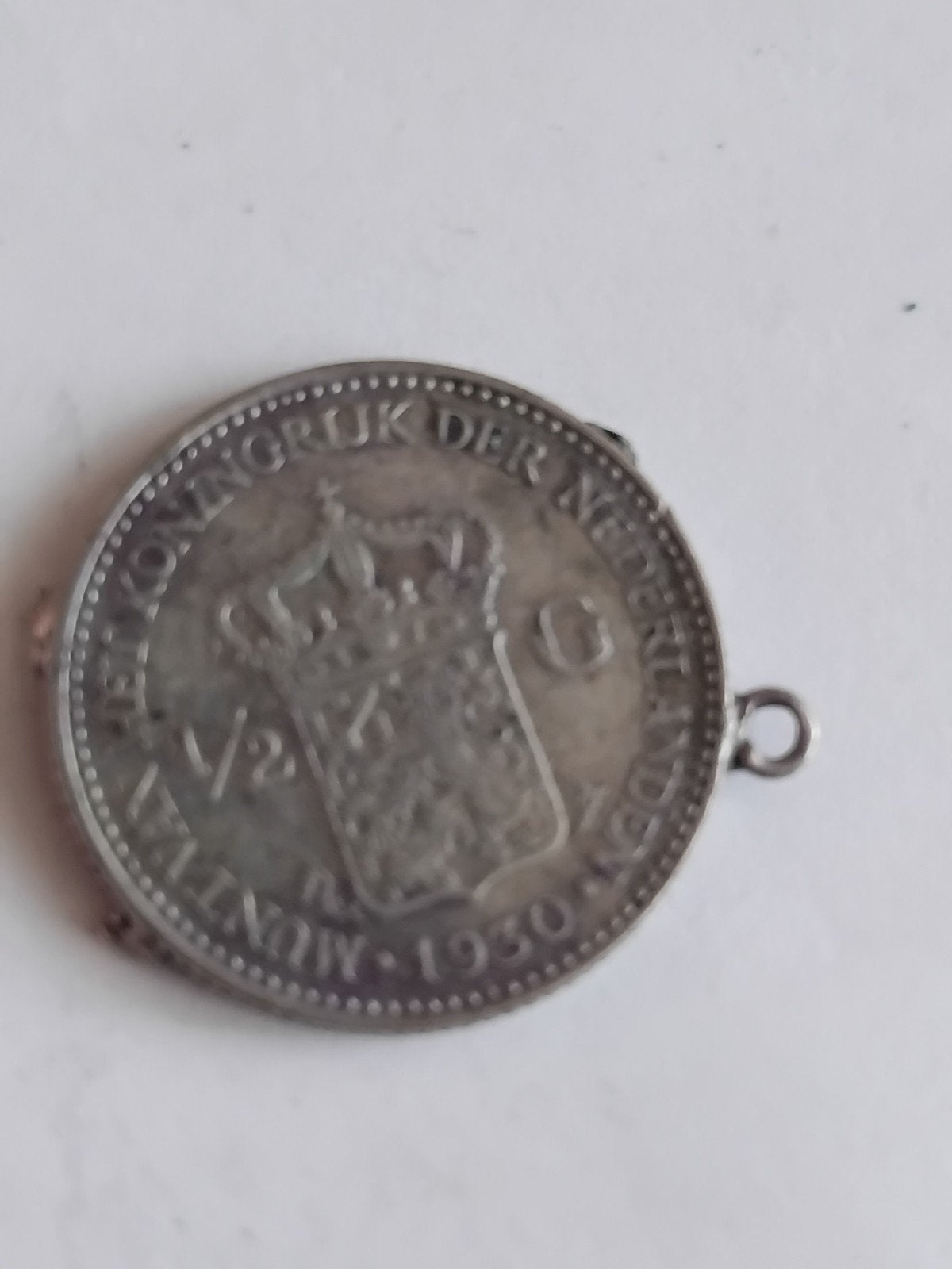 Zilveren ½ Gulden 1930 Koningin Wilhelmina, Postzegels en Munten, Munten | Nederland, ½ gulden, Zilver, Ophalen of Verzenden, Koningin Wilhelmina