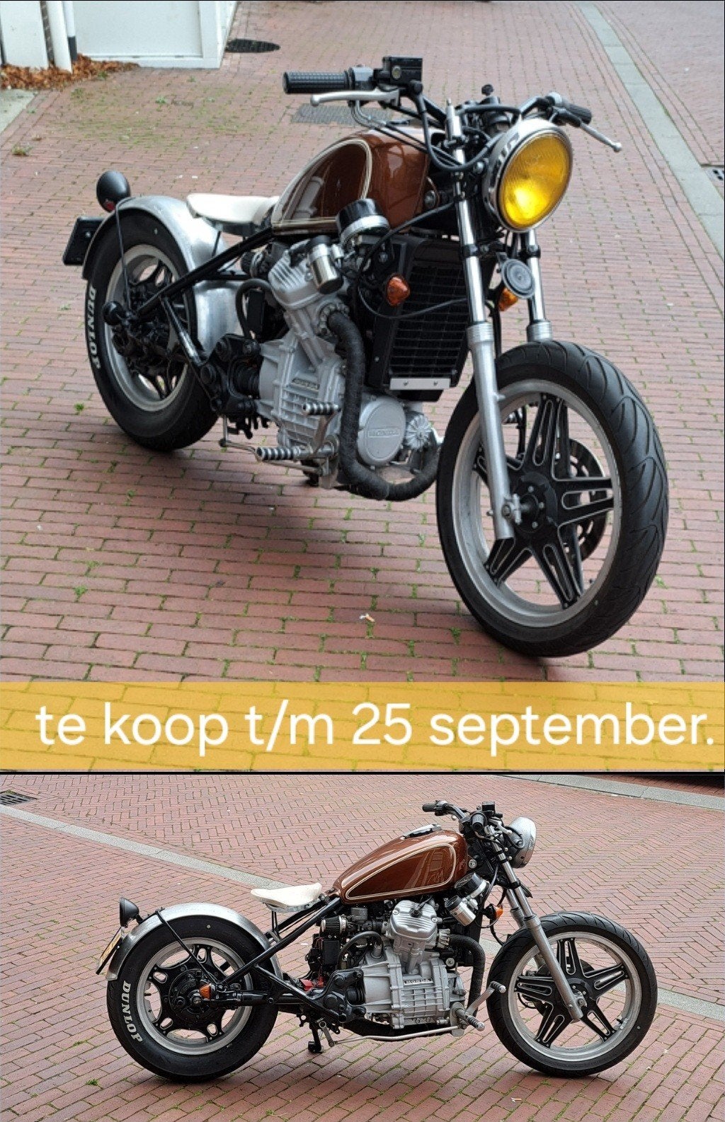 Cx 500 1978 custom bobber hardtail, Motoren, Chopper, Particulier