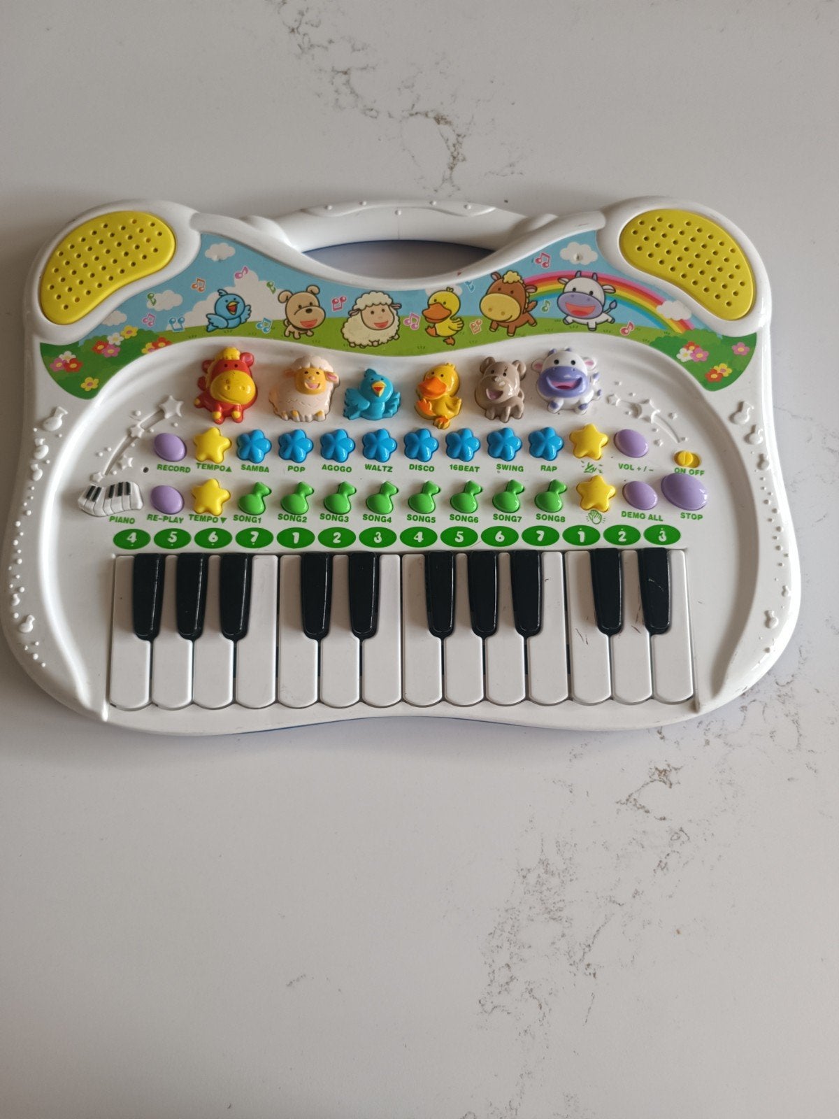 Gebruikte kinderpiano met geluid, Ophalen, Gebruikt, Overige typen, Met geluid