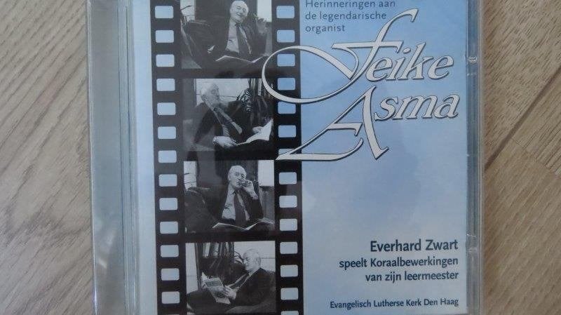 Cd orgel: Everhard Zwart speelt koraalbewerkingen Feike Asma, Ophalen of Verzenden, Zo goed als nieuw, Gospel