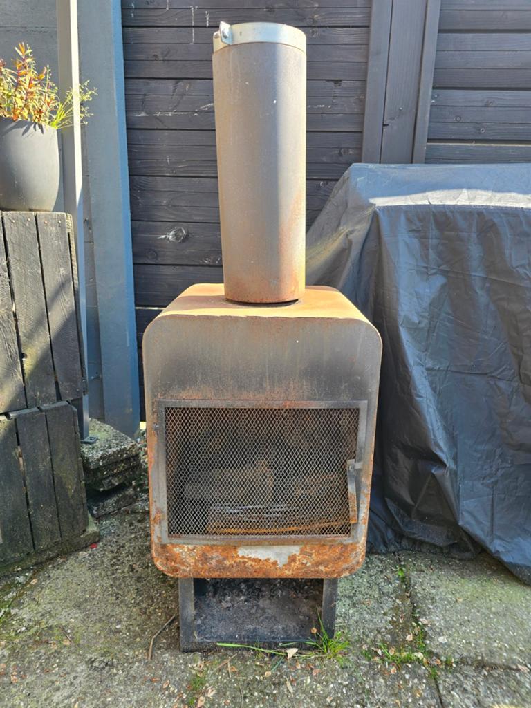 Tuin haard met pijp, Tuin en Terras, Tuinhaarden, Ophalen of Verzenden