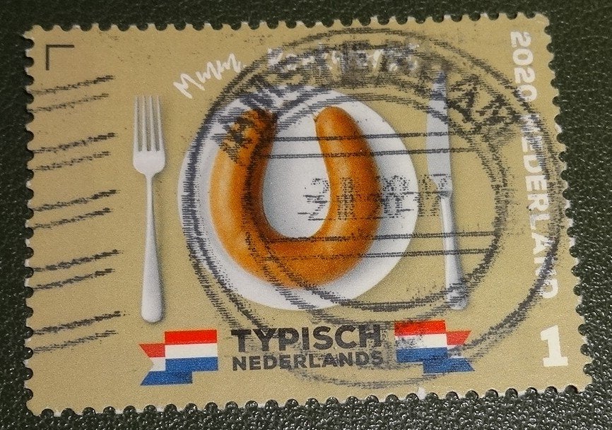 Typisch Nederland - 3822 - 2020 - Rookworst - PNe01-10, Verzenden, Na 1940, Gestempeld