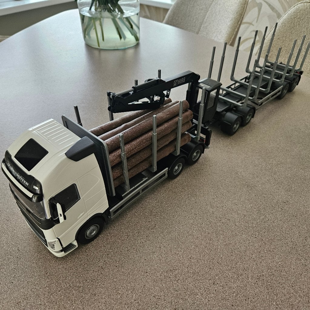 EMEK: VOLVO FH04 TIMBERTRUCK, Ophalen of Verzenden, Zo goed als nieuw, Bus of Vrachtwagen, Overige merken