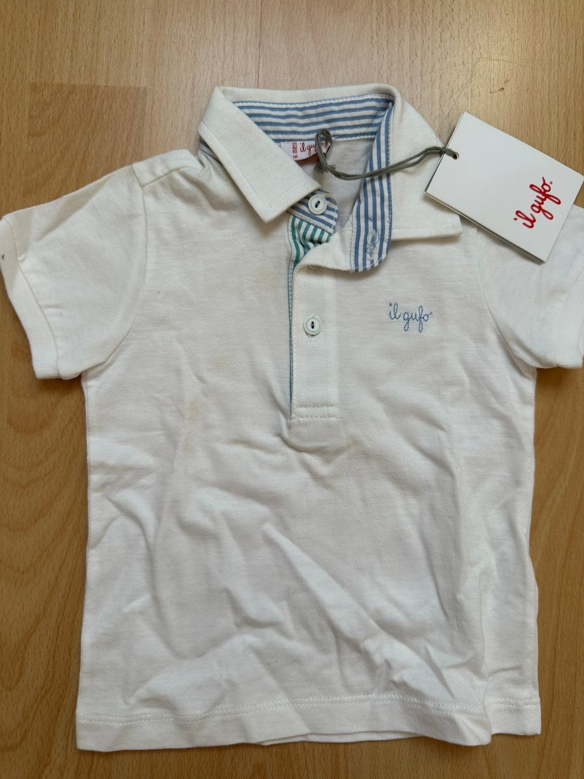 Nieuw Il Gufo Poloshirt 6 maanden, Ophalen of Verzenden, Nieuw, Jongetje