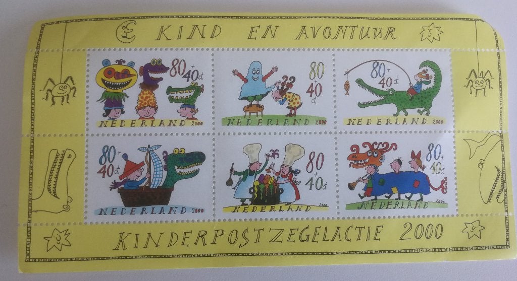 kinderpostzegels 2000 - set (postfris), Postzegels en Munten, Postzegels | Nederland, Ophalen of Verzenden, Na 1940, Postfris