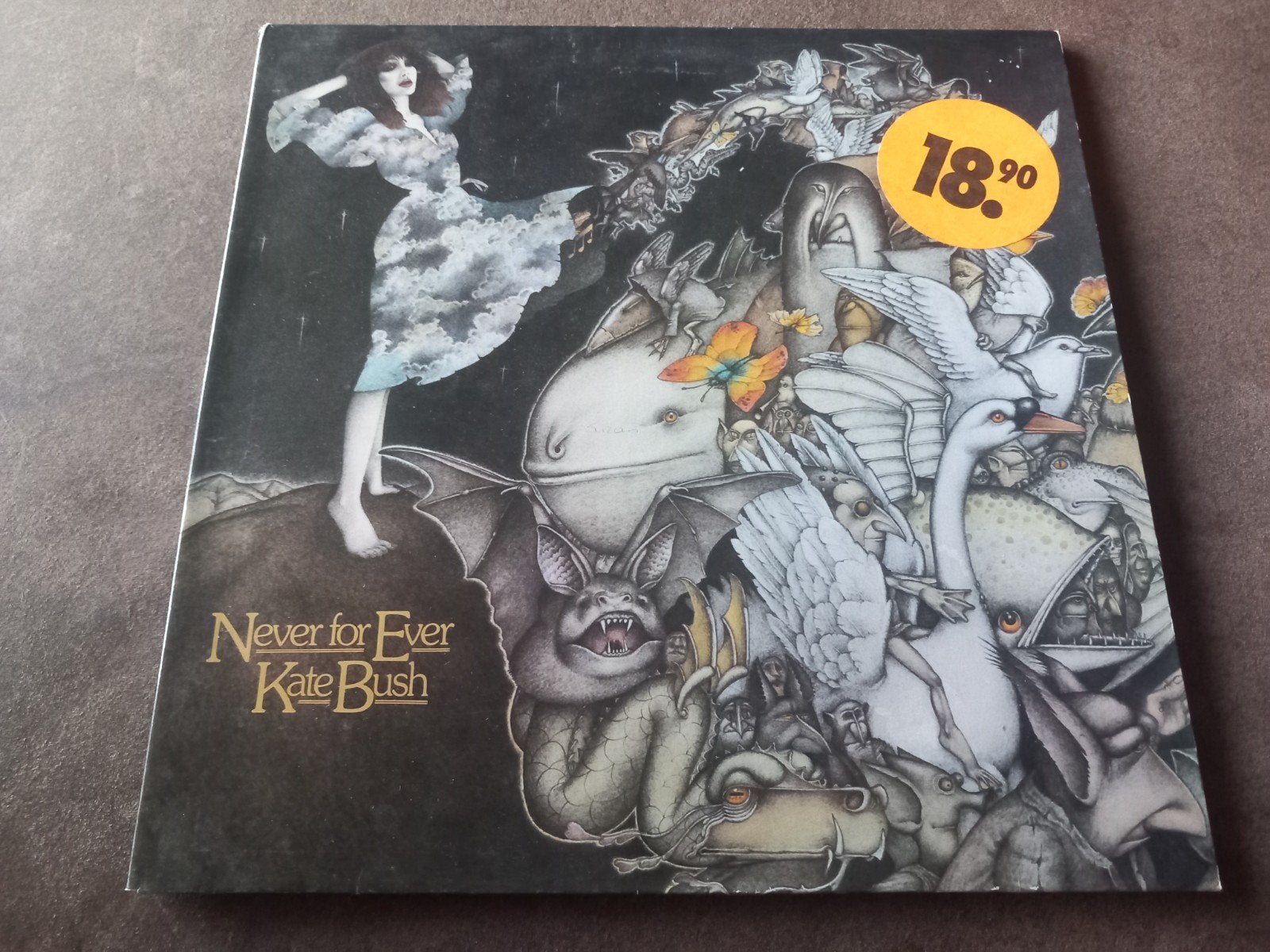 Kate Bush - Never for Ever LP (Vinyl), Cd's en Dvd's, Ophalen of Verzenden, Gebruikt