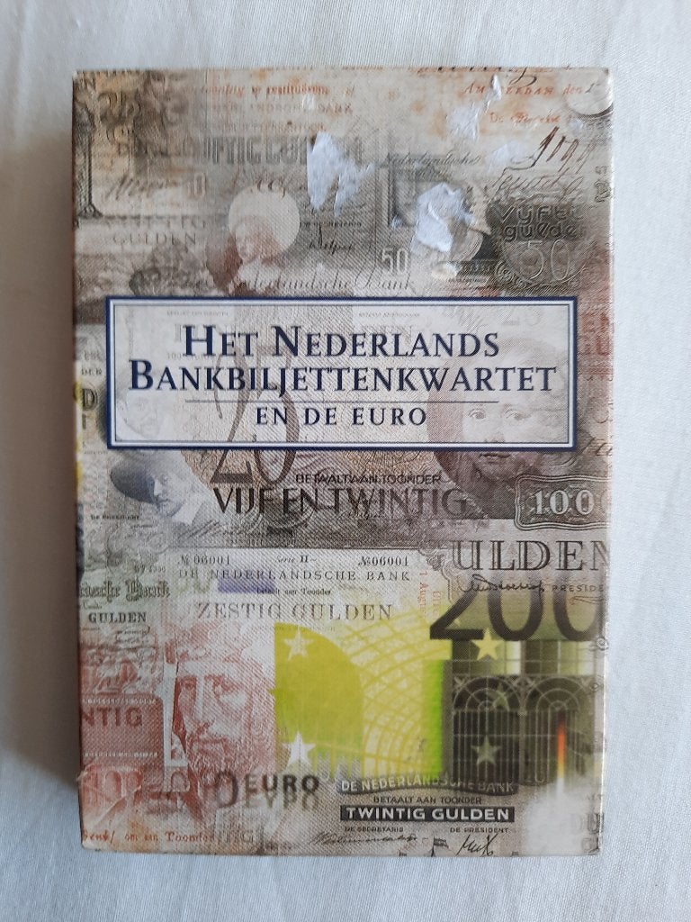 Het Nederlandse Bankbiljettenkwartet en de euro, zgan, Ophalen of Verzenden, Zo goed als nieuw, Kwartet(ten)