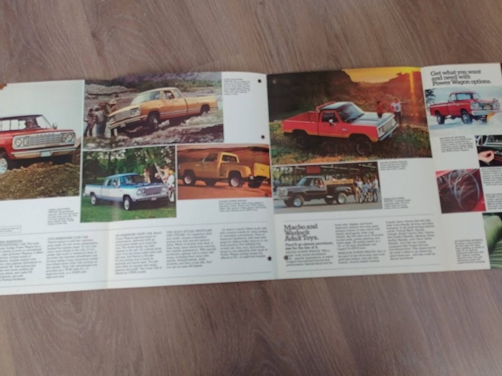 Dodge 4x4 4 Wheel drive 1978, Ophalen of Verzenden, Gelezen, Overige merken