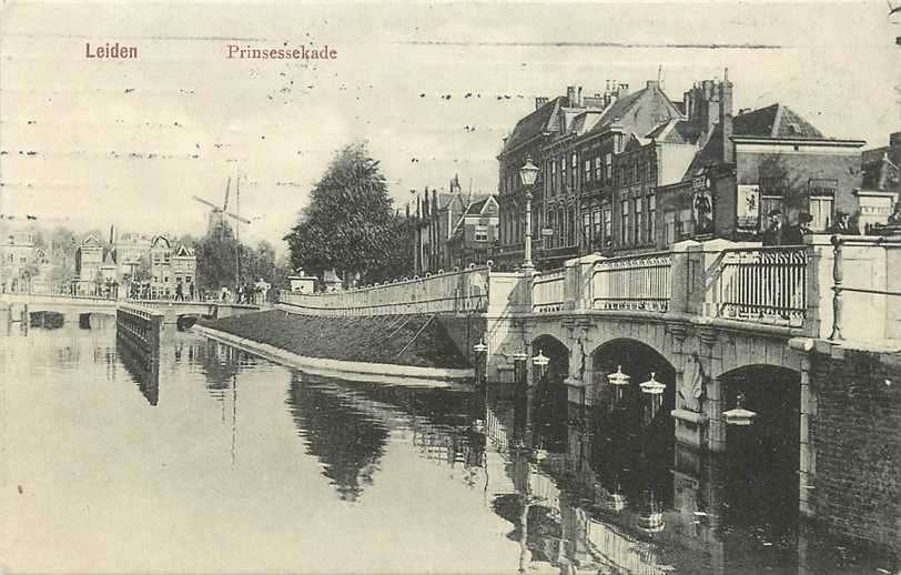 380-846-039 Leiden Prinsessekade, Verzenden, Voor 1920, Zuid-Holland