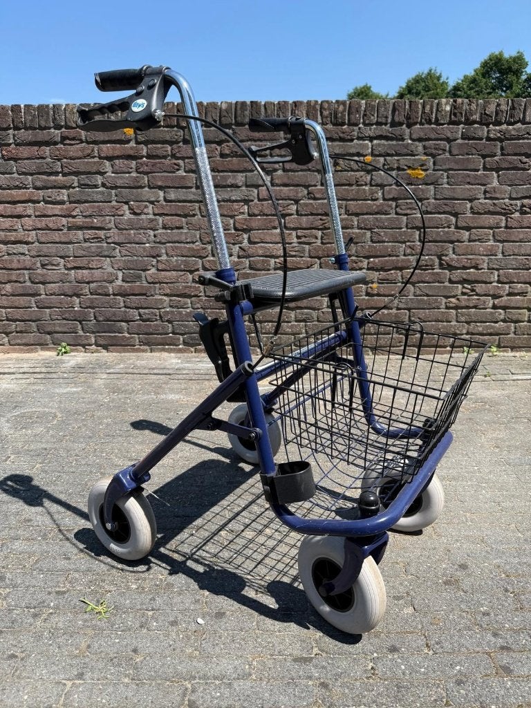 Days Go-Go III Rollator inclusief mandje & zitje, Diversen, Rollators, Ophalen, Opvouwbaar, Gebruikt