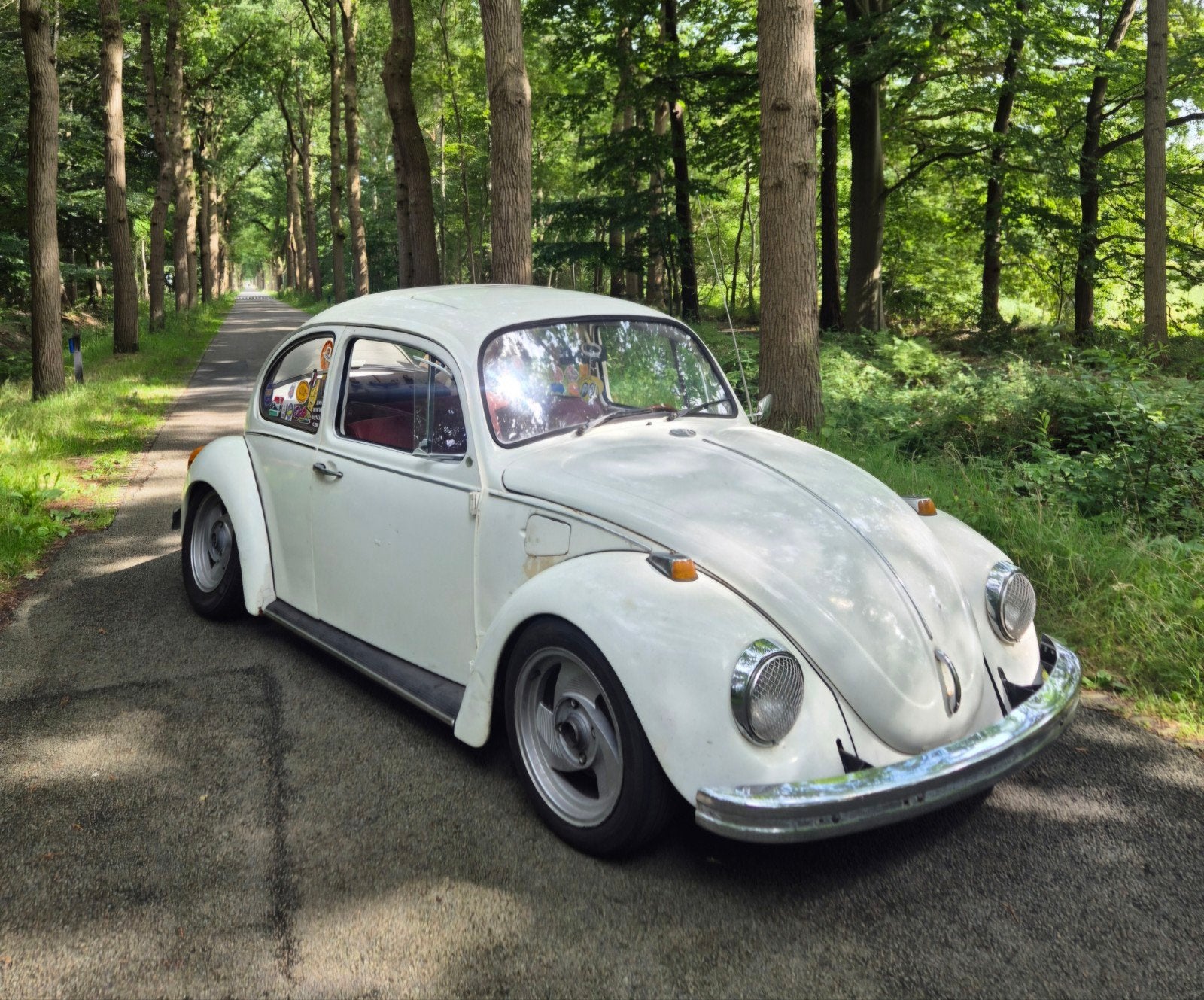 kever 1974 1600, Auto's, Achterwielaandrijving, Wit, Leder, Overige kleuren