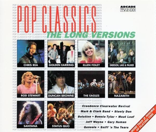 Pop classics - The long versions - 2 cds, Ophalen of Verzenden, Zo goed als nieuw, Pop