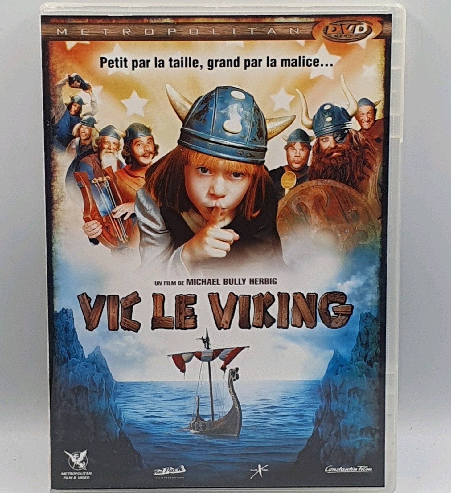 Te koop: Wickie de Viking - De Film (DVD), Cd's en Dvd's, Dvd's | Kinderen en Jeugd, Avontuur, Gebruikt, Frans, Alle leeftijden