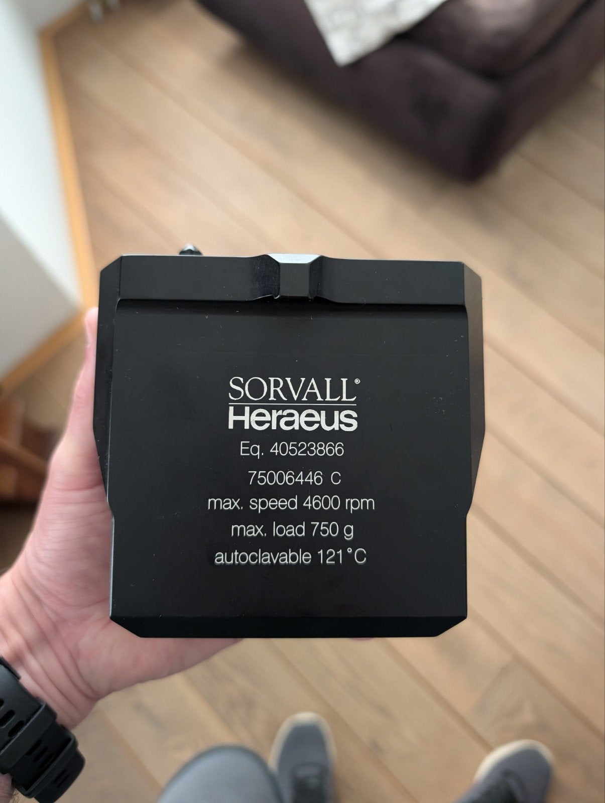 Sorvall Heraeus 75006446 centrifuge bucket + adapters 4600 r, Ophalen of Verzenden