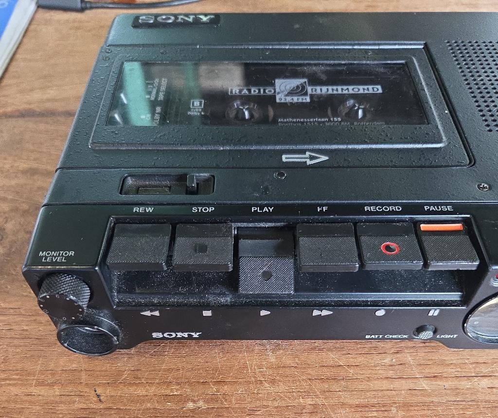 Sony TC-D5 PRO II draagbare stereo cassettespeler recorder, Audio, Tv en Foto, Professionele Audio-, Tv- en Video-apparatuur, Audio