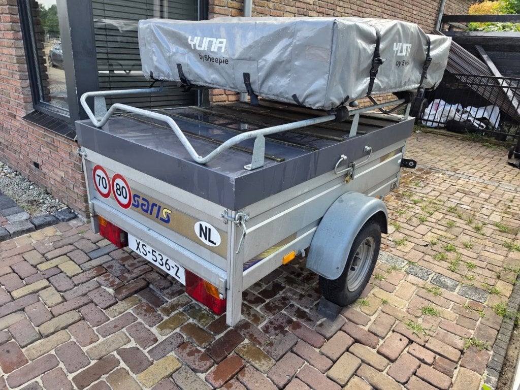 Saris bagagewagen exclusief daktent+dakdragers, Auto diversen, Ophalen, Zo goed als nieuw