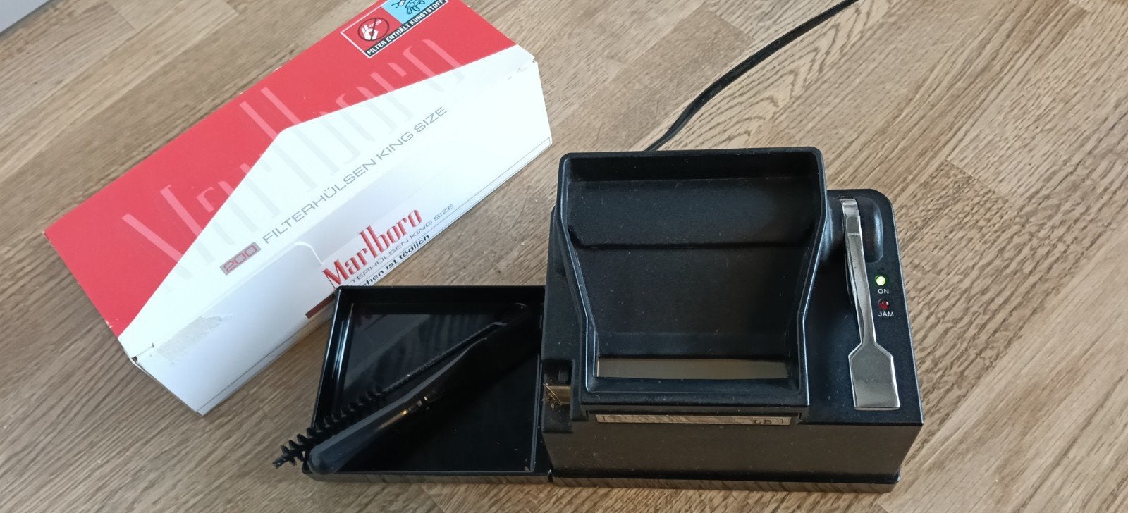 Elektrische sigarettenmaker met Marlboro filterhulzen, Ophalen, Zo goed als nieuw, Overige typen