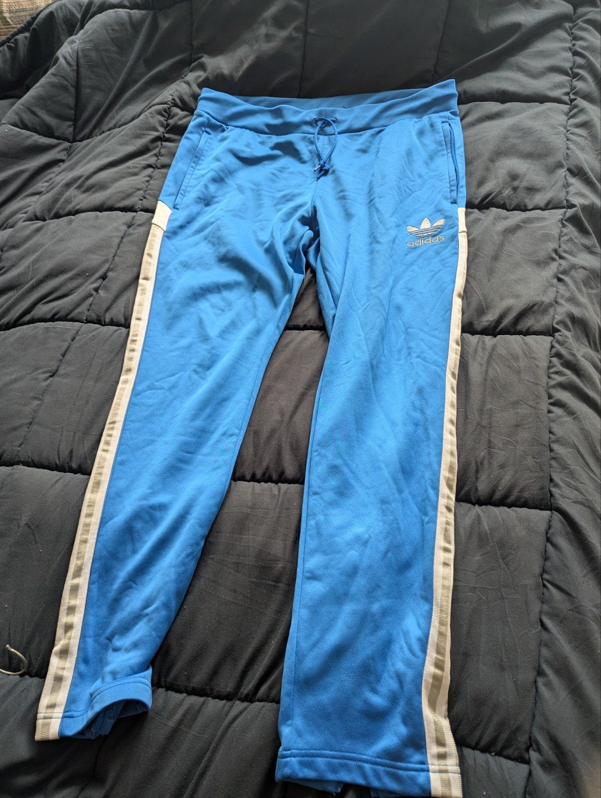 Trainingsbroek Adidas, Blauw, Maat 56/58 (XL), Ophalen of Verzenden, Zo goed als nieuw
