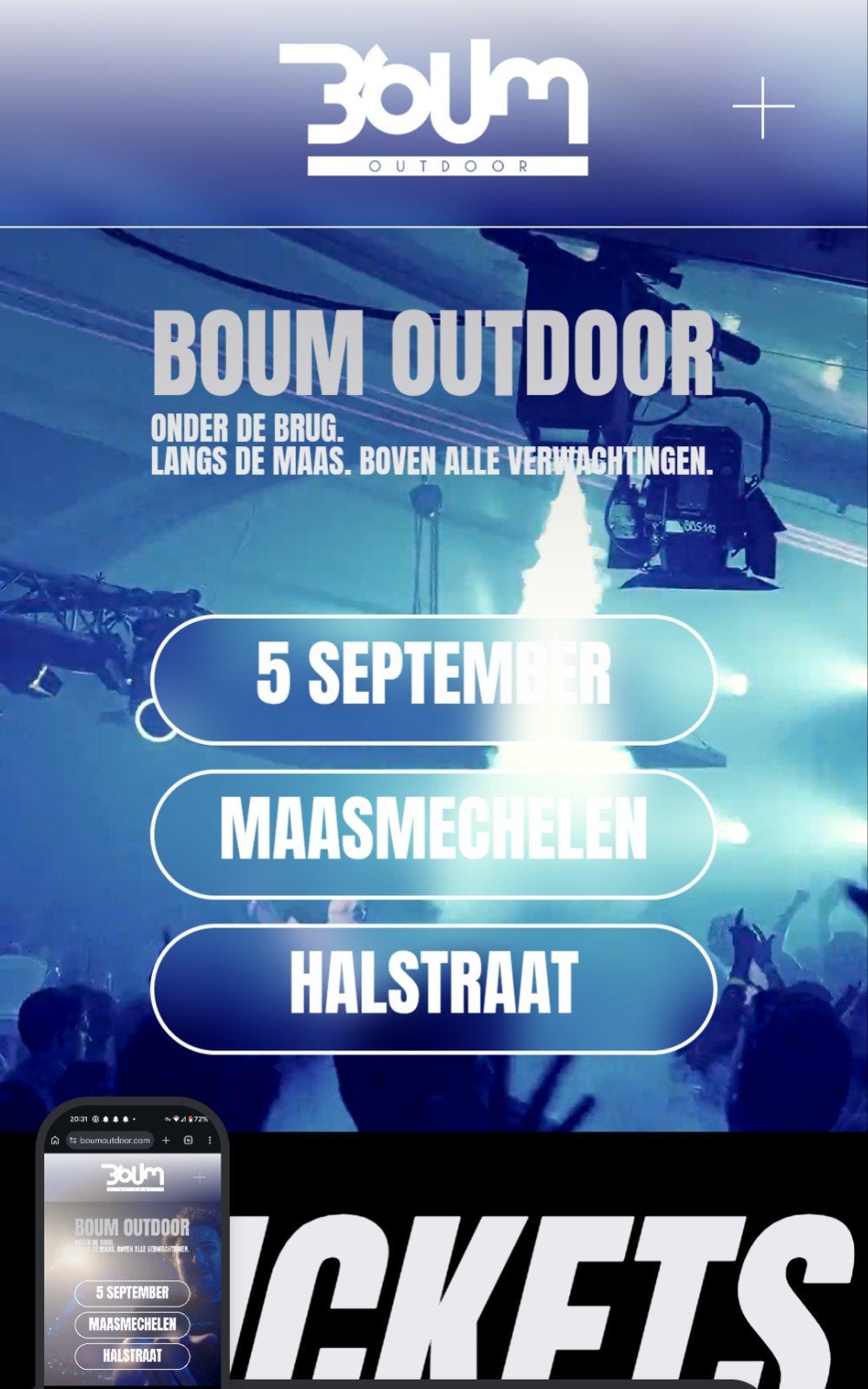 Boum outdoor 2026 tickets, Twee personen