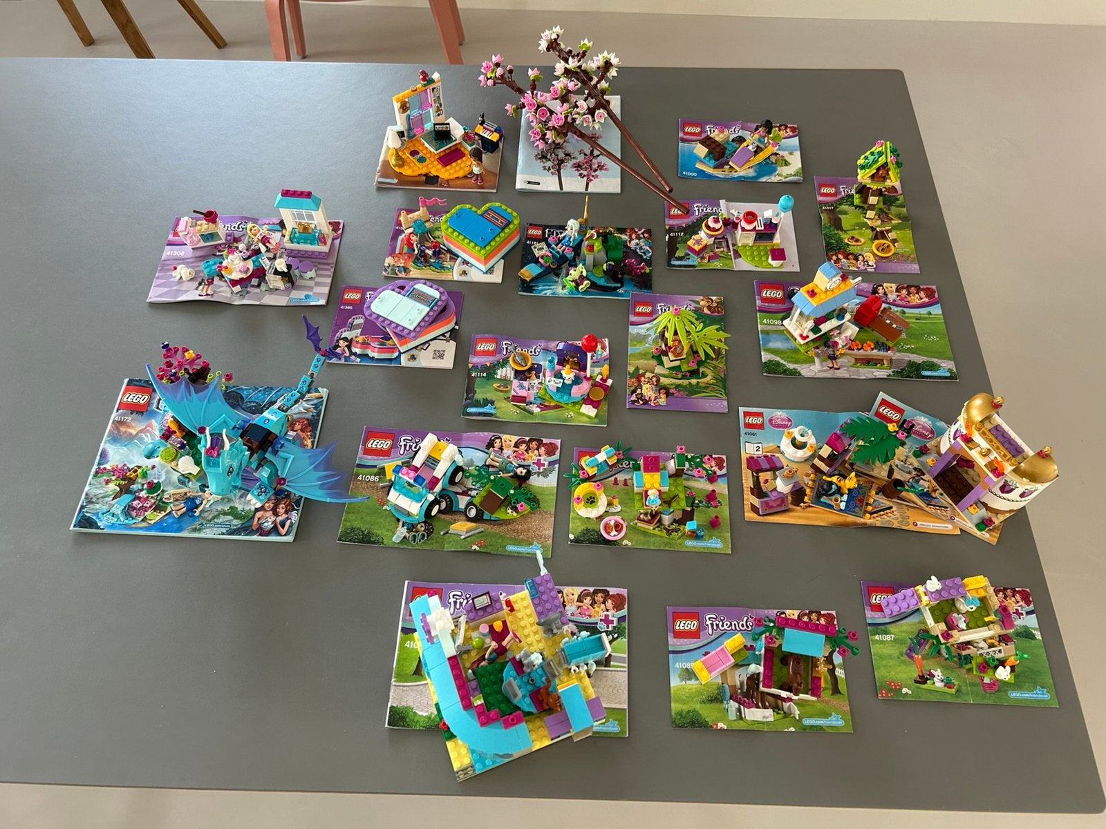 Partij lego friends, elves, disney, flowers, Lego, Friends, Ophalen of Verzenden, Zo goed als nieuw