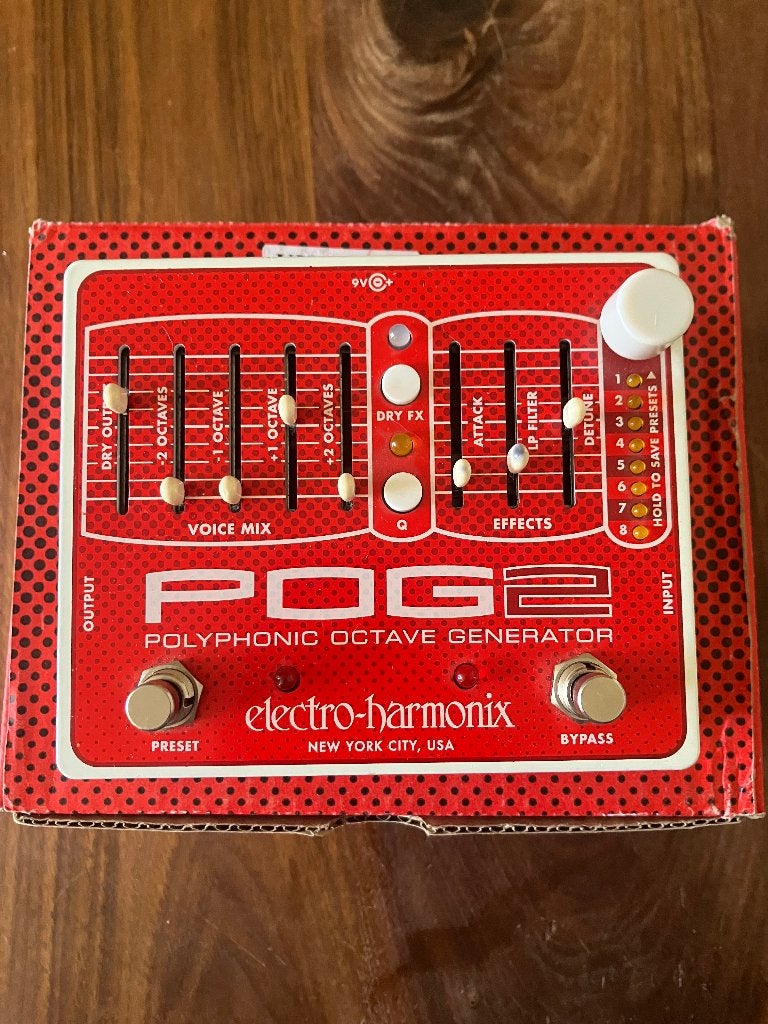 Electro Harmonix POG 2 Harmonic Octave Generator, Muziek en Instrumenten, Effecten, Ophalen of Verzenden, Gebruikt, Overige typen