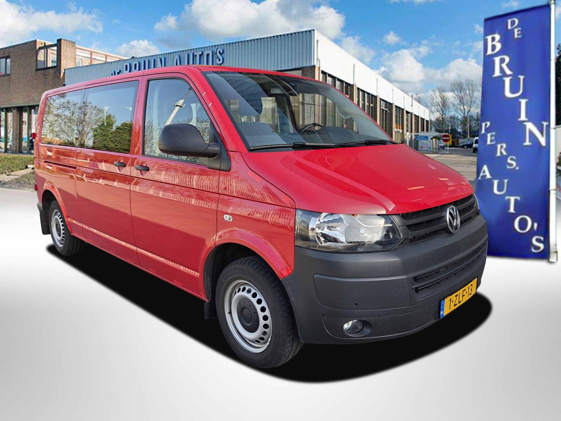 Volkswagen Transporter Kombi 2.0 TDI L2 Comfortline Autom. 8, Auto's, Euro 5, Stof, Gebruikt, 2500 kg