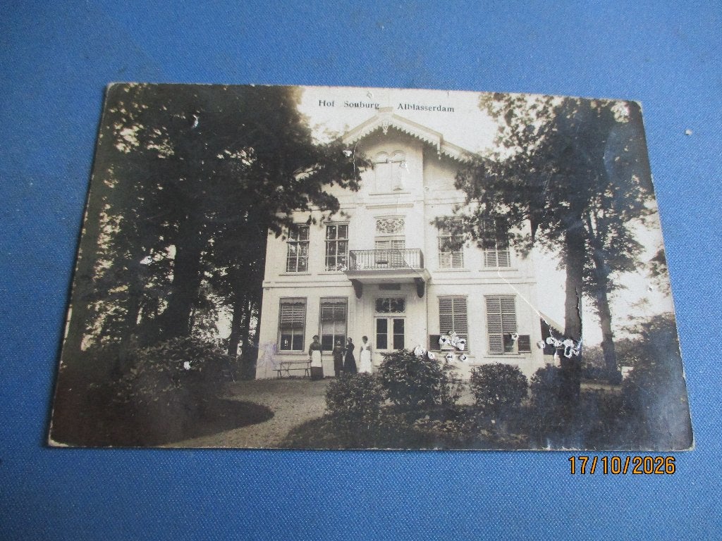 Alblasserdam (!913), Verzamelen, Ophalen of Verzenden, Voor 1920, Gelopen