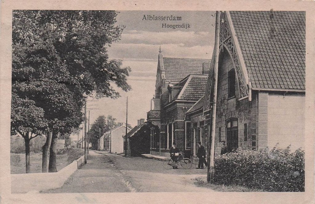 703-131-031 Alblasserdam Hoogendijk, Verzenden, Voor 1920, Zuid-Holland