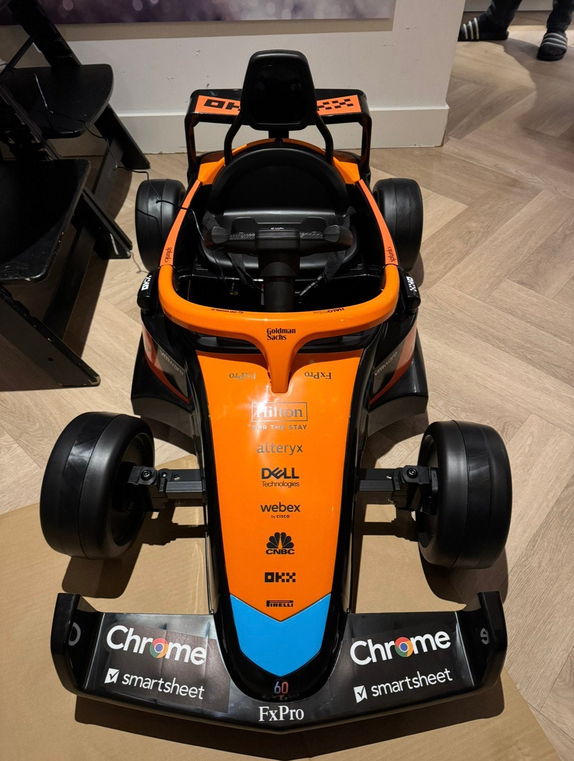 Formule 1 McLaren elektrische kinderauto 1-5 jaar t.e.a.b, Ophalen, Gebruikt, Overige merken