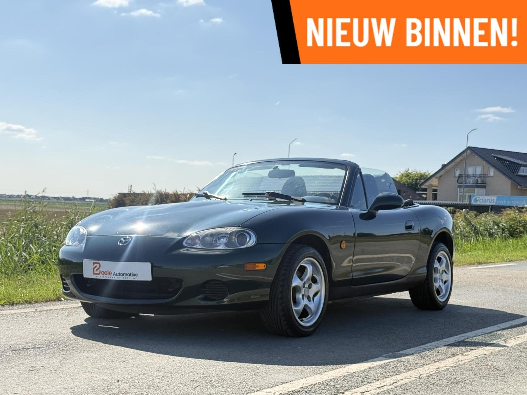Mazda MX-5 1.6i NB-FL / Nwe APK / Distributie V.V / Orig NL!, Auto's, Mazda, Achterwielaandrijving, 4 cilinders, Cabriolet, Bedrijf