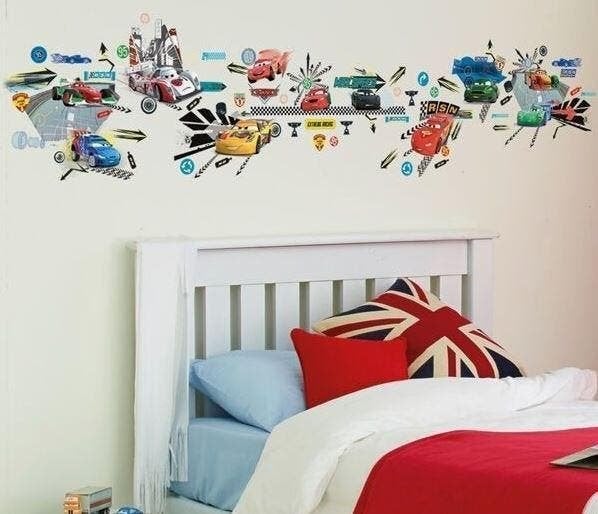 Disney Cars Muurstickers - 100 Stuks - VAN 16,95 VOOR 4,95!, Ophalen of Verzenden, Nieuw